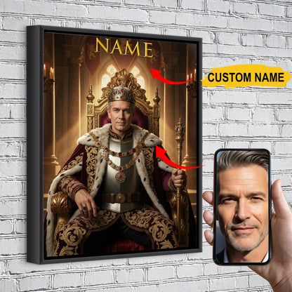 Personalized Renaissance Portrait (Royal Edition) – Elegant Custom Canvas Gift For Loved Ones